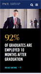 Mobile Screenshot of law.pace.edu