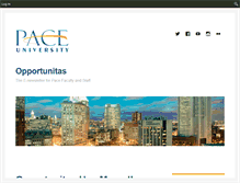 Tablet Screenshot of opportunitas.blogs.pace.edu