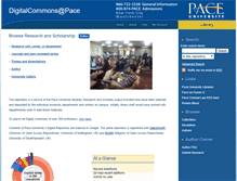 Tablet Screenshot of digitalcommons.pace.edu